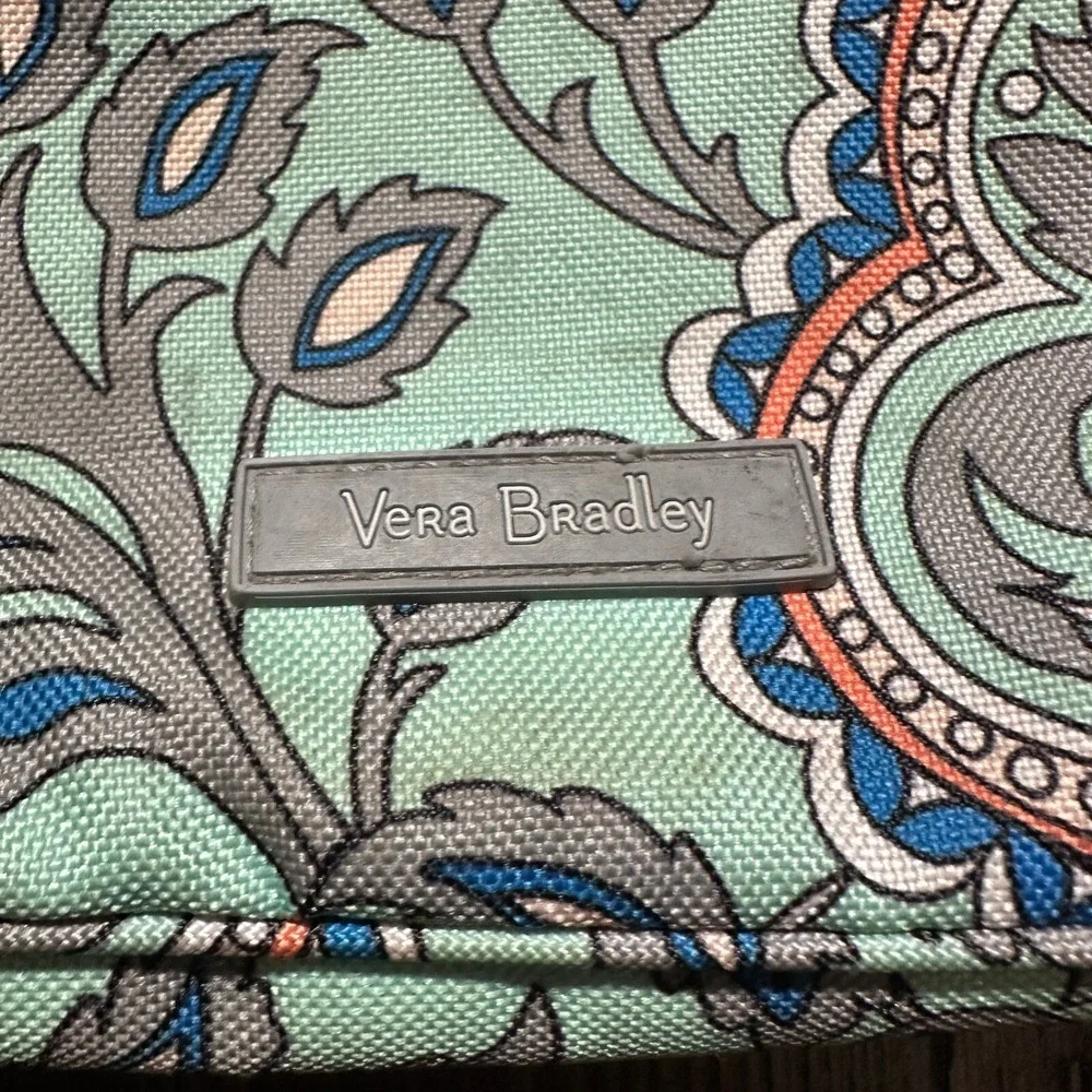 Vera Bradley Lighten Up Trio Zip Hipster‎ Fan Flowers Crossbody Purse Bag